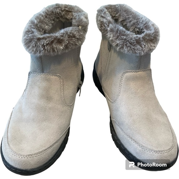KHOMBU LADIES BOOTS FAUX FUR SIZE 8 M - Picture 3 of 5